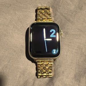 Apple Watch - Series 6 -44m -stainless steel Gold